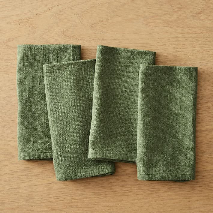 Slub Cotton 20" x 20" Napkin Sets | West Elm (US)