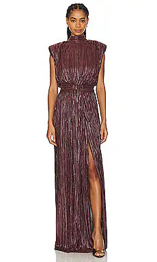 Sabina Musayev Anka Dress in Bitter Chocolate from Revolve.com | Revolve Clothing (Global)