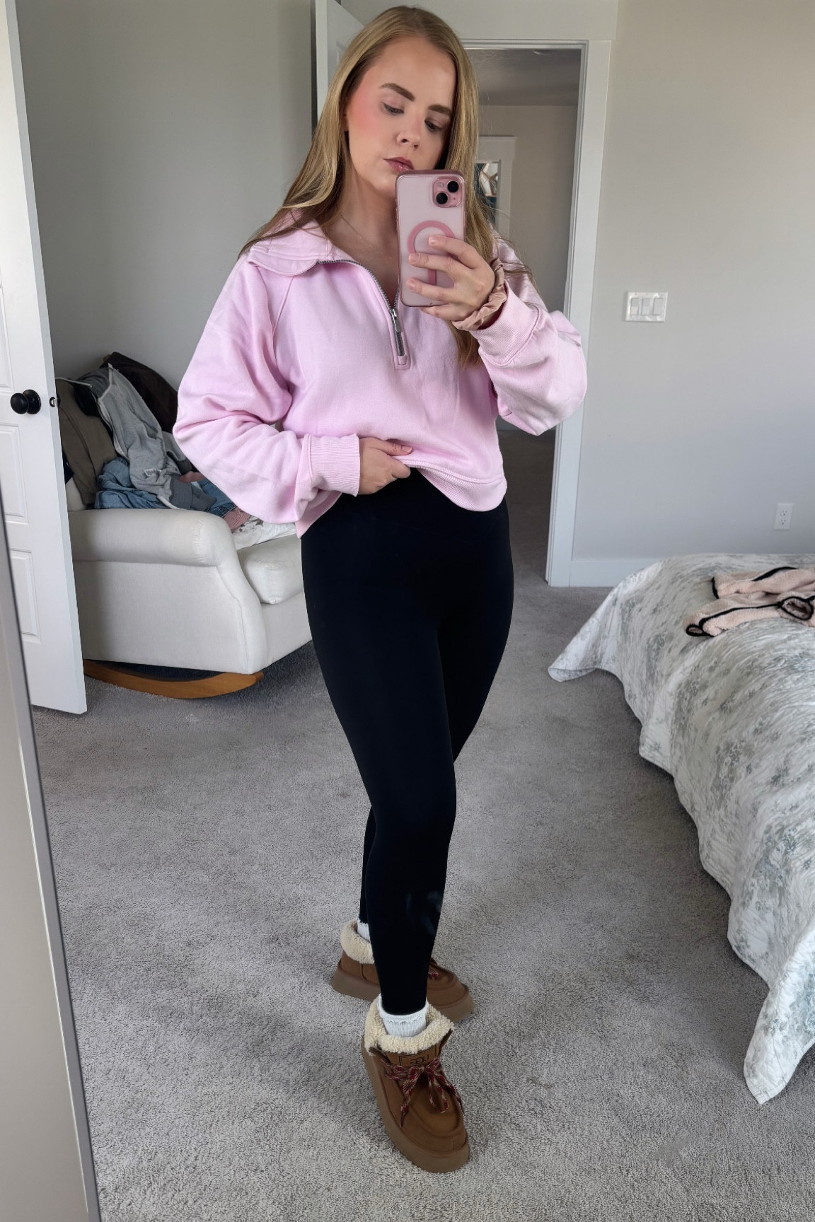 This pull over is so cozy! I’m wearing a size M could do a Small. Only 25$ 

#LTKHoliday #LTKCyberWeek #LTKGiftGuide