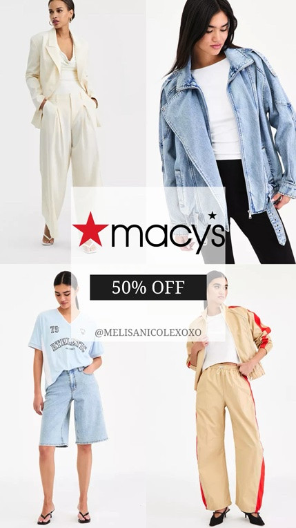 Macy’s 50% off Bar III

#LTKSaleAlert #LTKSeasonal