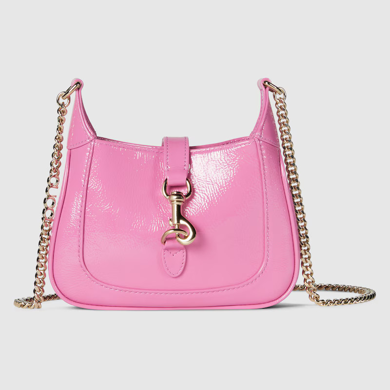 GUCCI Jackie Notte Mini Bag, Pink, Leather | Gucci (US)