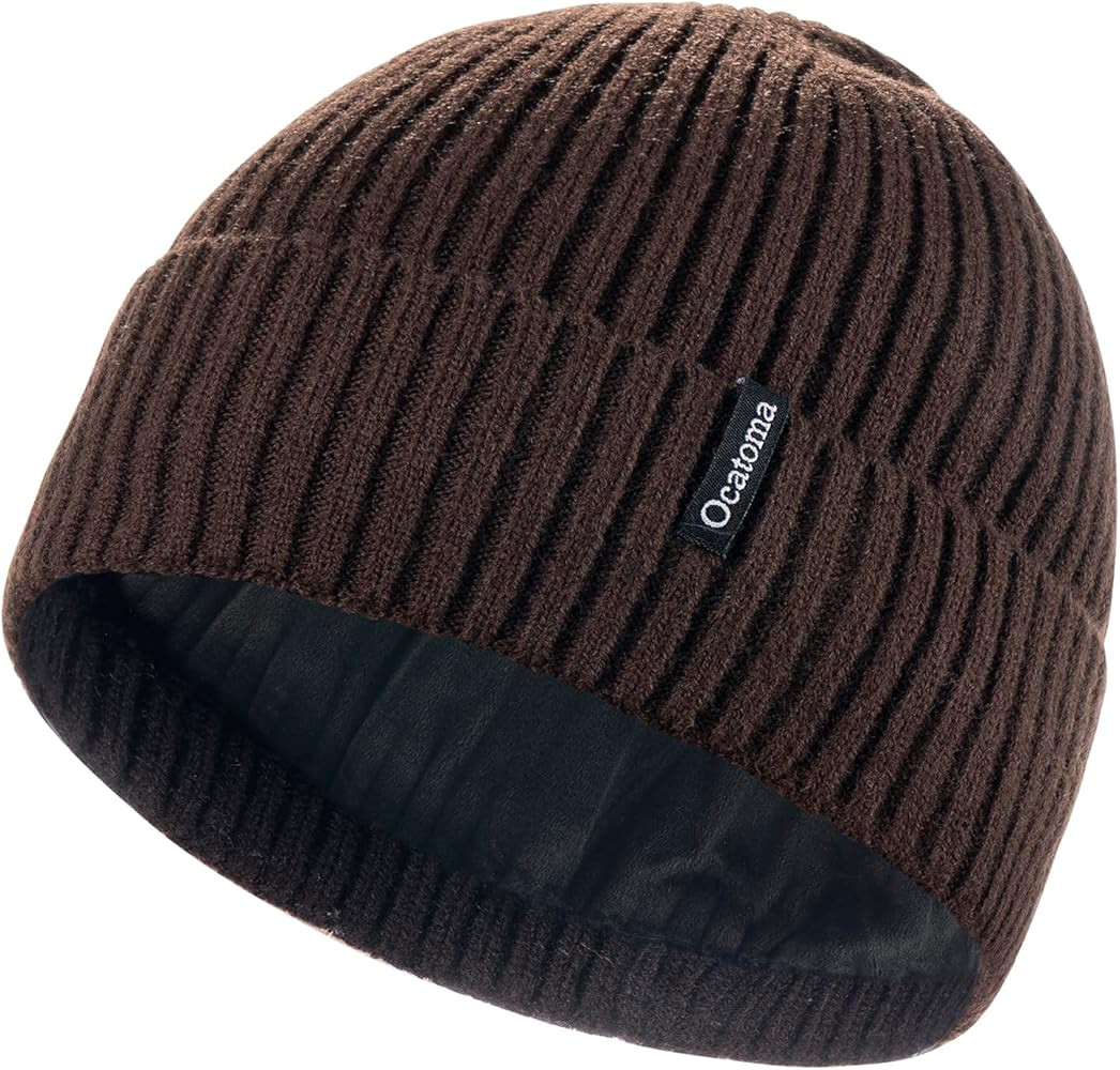 Ocatoma Beanie Knit Cuffed Ski Hats
        Unisex, for Men Women, Warm Winter, Soft Warm | Amazon (US)