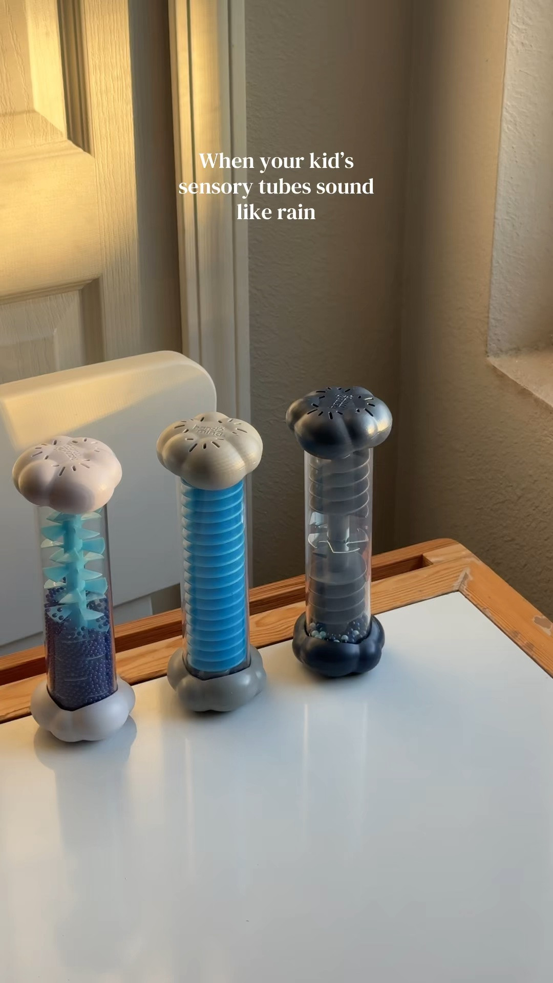 Sensory tubes that can be used for music, fidgeting and calming sounds?! Yes please 🩵

@hand2mind #hand2mind #sensoryplay #toddlermomlife #calmingcorner

#LTKKids #LTKmomlife