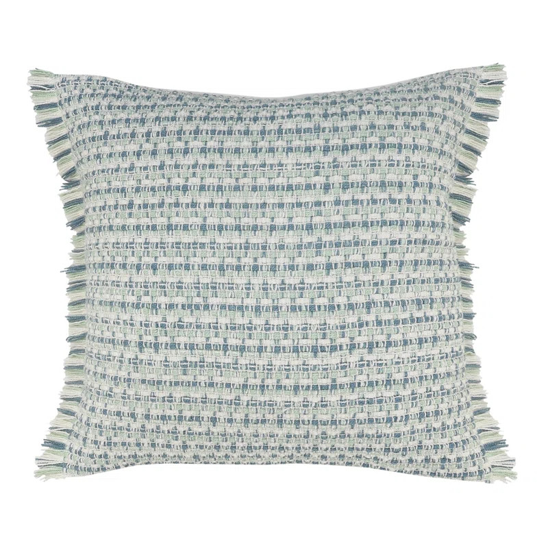 Fringed Indoor/Outdoor Throw Pillow | Wayfair North America