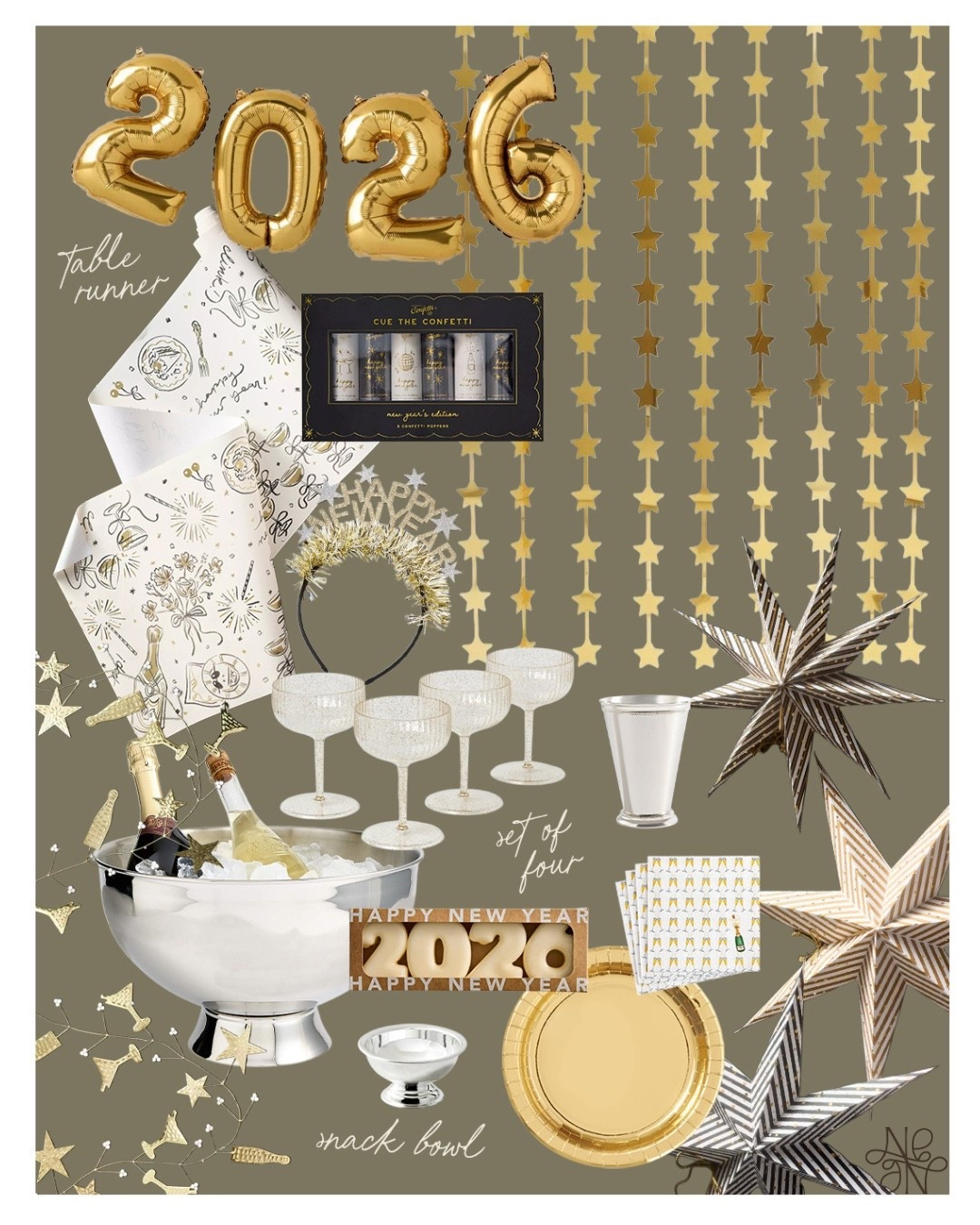 NYE Party Decor ✨🪩


Amazon decor
Target decor
Hosting essentials 

#LTKHome #LTKFindsUnder100 #LTKHoliday