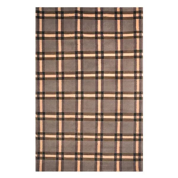 Lexington Handmade Wool Brown Rug | Wayfair Professional