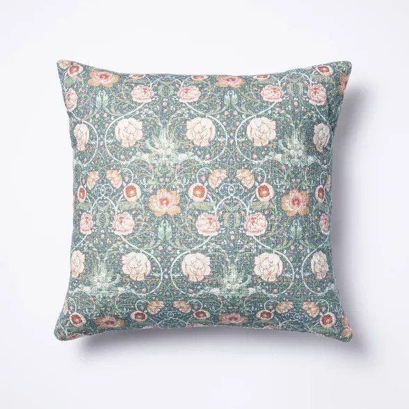 Floral Printed Throw Pillow - Threshold™ designed with Studio McGee | Target