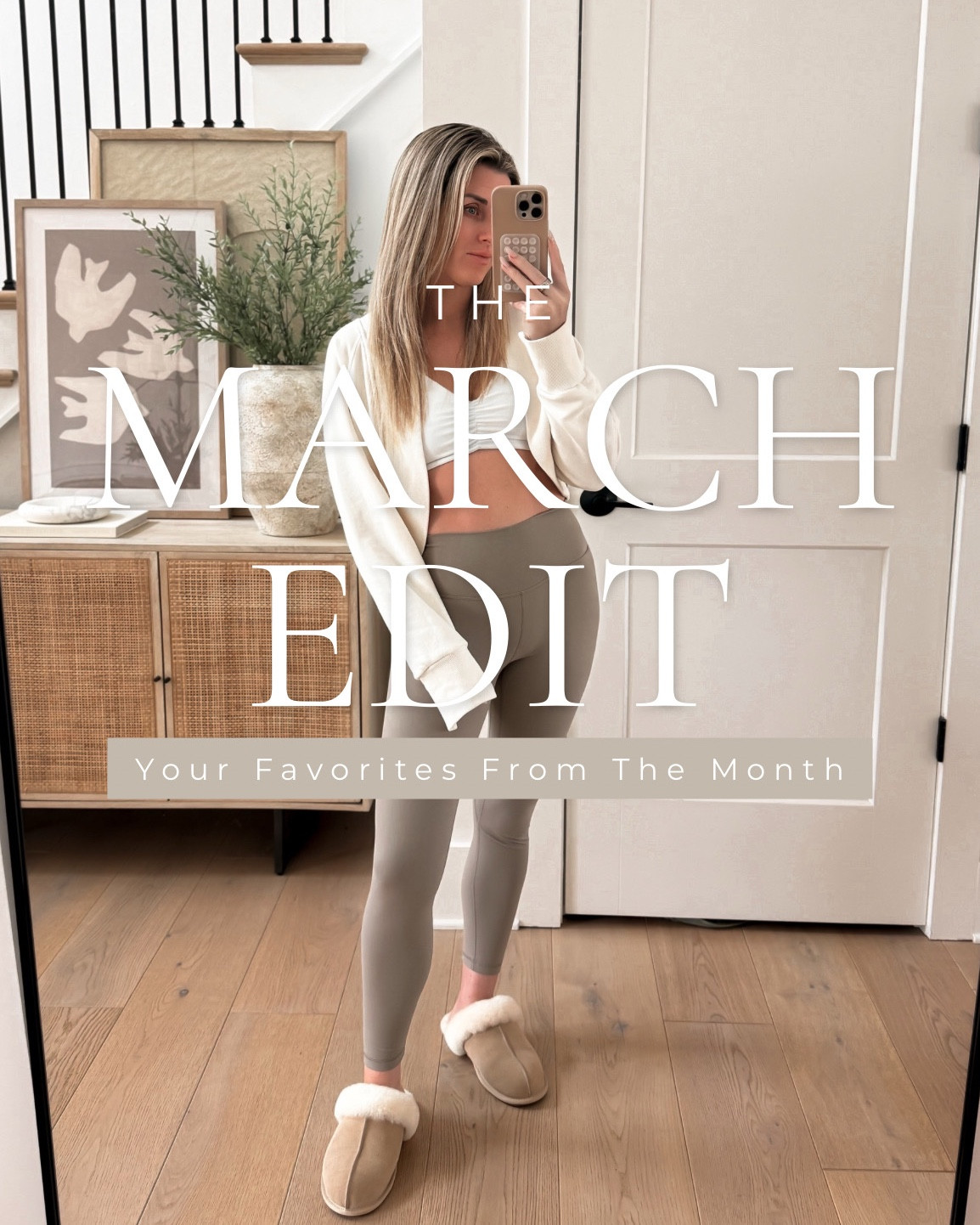 March edit-your favorites from the month! 

Neutral rug, vibration plate, player, jelly baller flats, jelly shoes, neutral bedding, white towels, Pilates reformer, tortoise flatware, 

#LTKdayinmylife #LTKActive #LTKHome