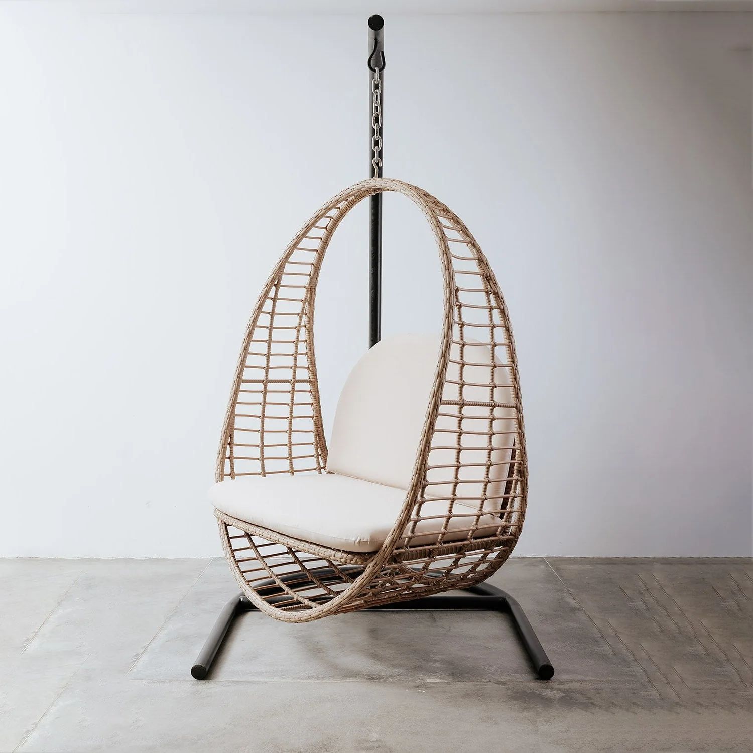 Bohemian Rattan Hanging Chair | France and Son