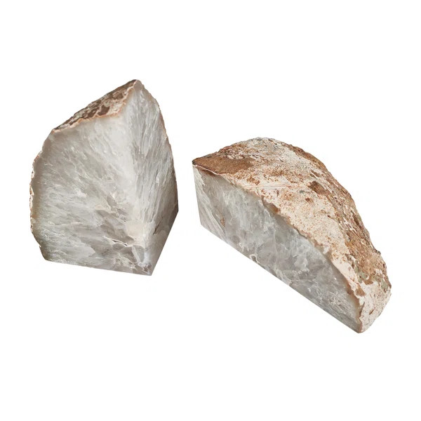 Agate Geode Bookends | Wayfair North America