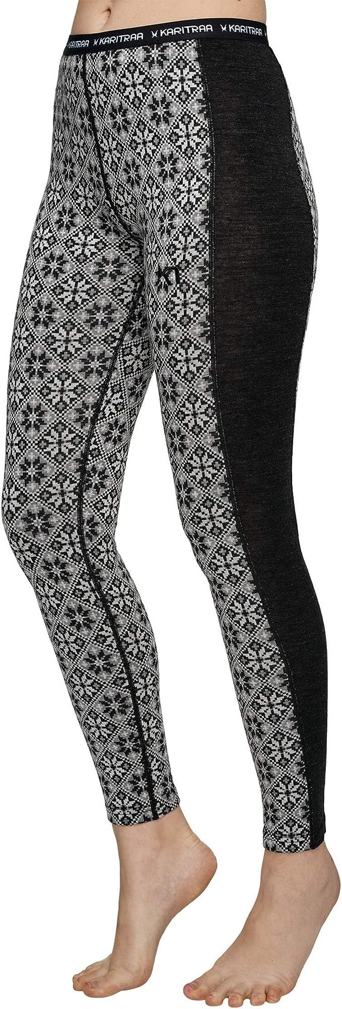 Kari Traa Women's Rose Base Layer Bottoms- 100% Merino Wool Thermal Pants | Amazon (US)