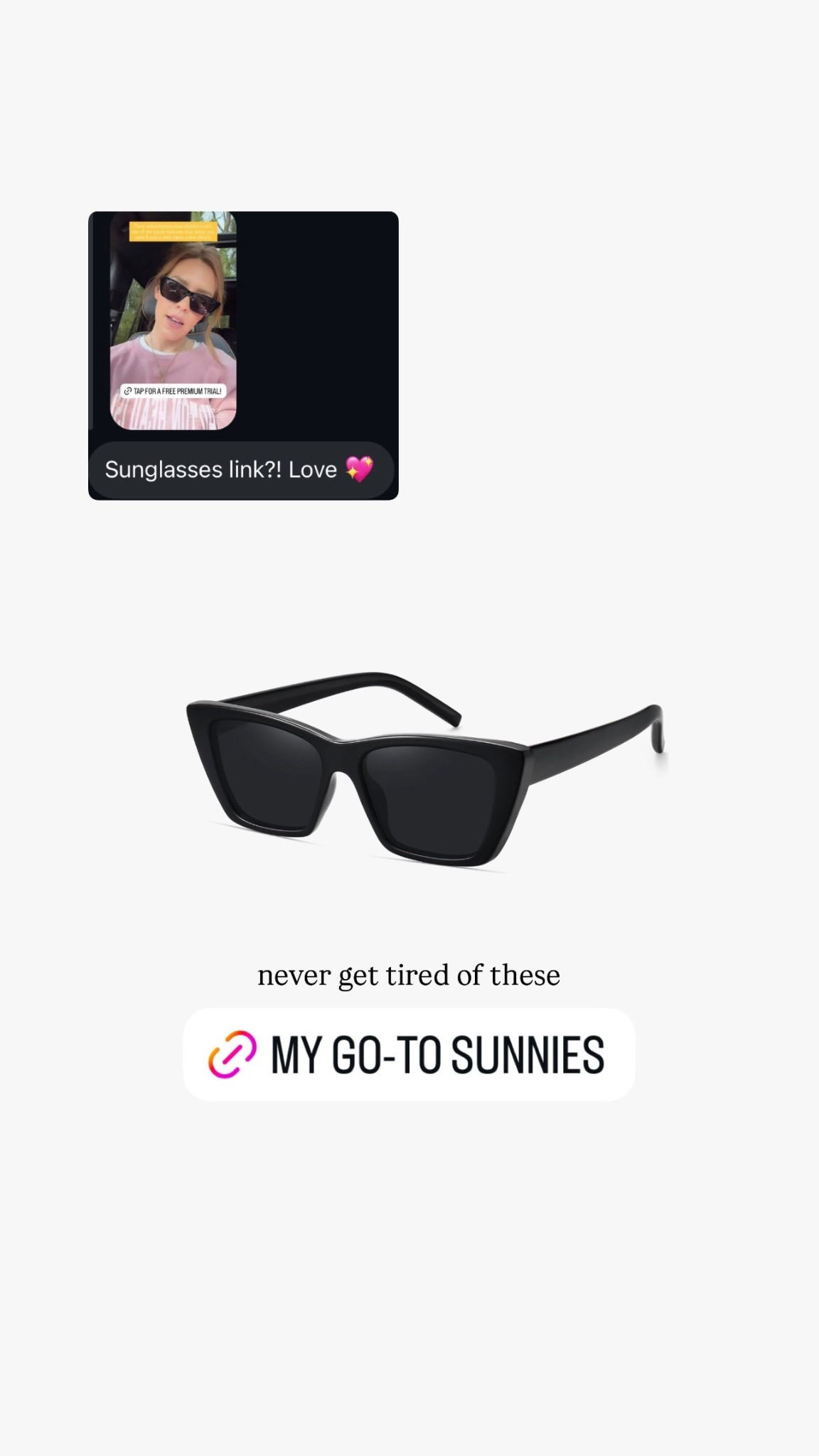 Been wearing these sunnies for AGES. Always soooo good

#LTKgrwm #LTKootd #LTKBeauty