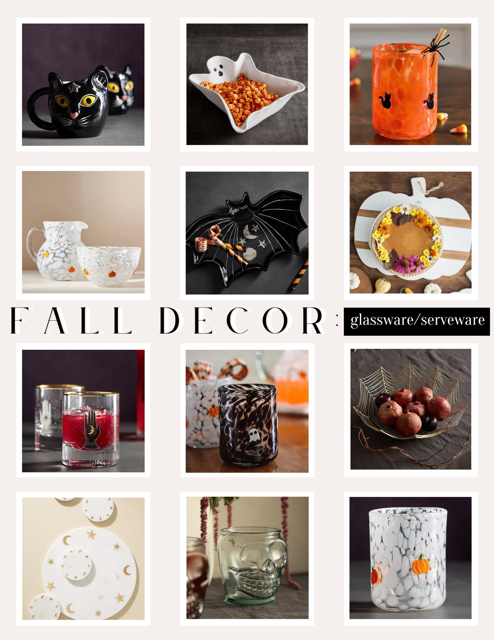 Cutest serveware & glassware from pottery barn!

Halloween serveware, Halloween glassware, Halloween decor, Halloween home decor, Halloween party decor, fall party decor, Halloween party, fall decor, pottery barn fall decor, Anthropologie fall decor, west elm fall decor, pottery barn Halloween decor, Anthropologie fall decor, west elm Halloween decor, aesthetic Halloween decor, Target fall decor, Target Halloween decor, aesthetic fall decor

#LTKSeasonal #LTKparties #LTKHalloween