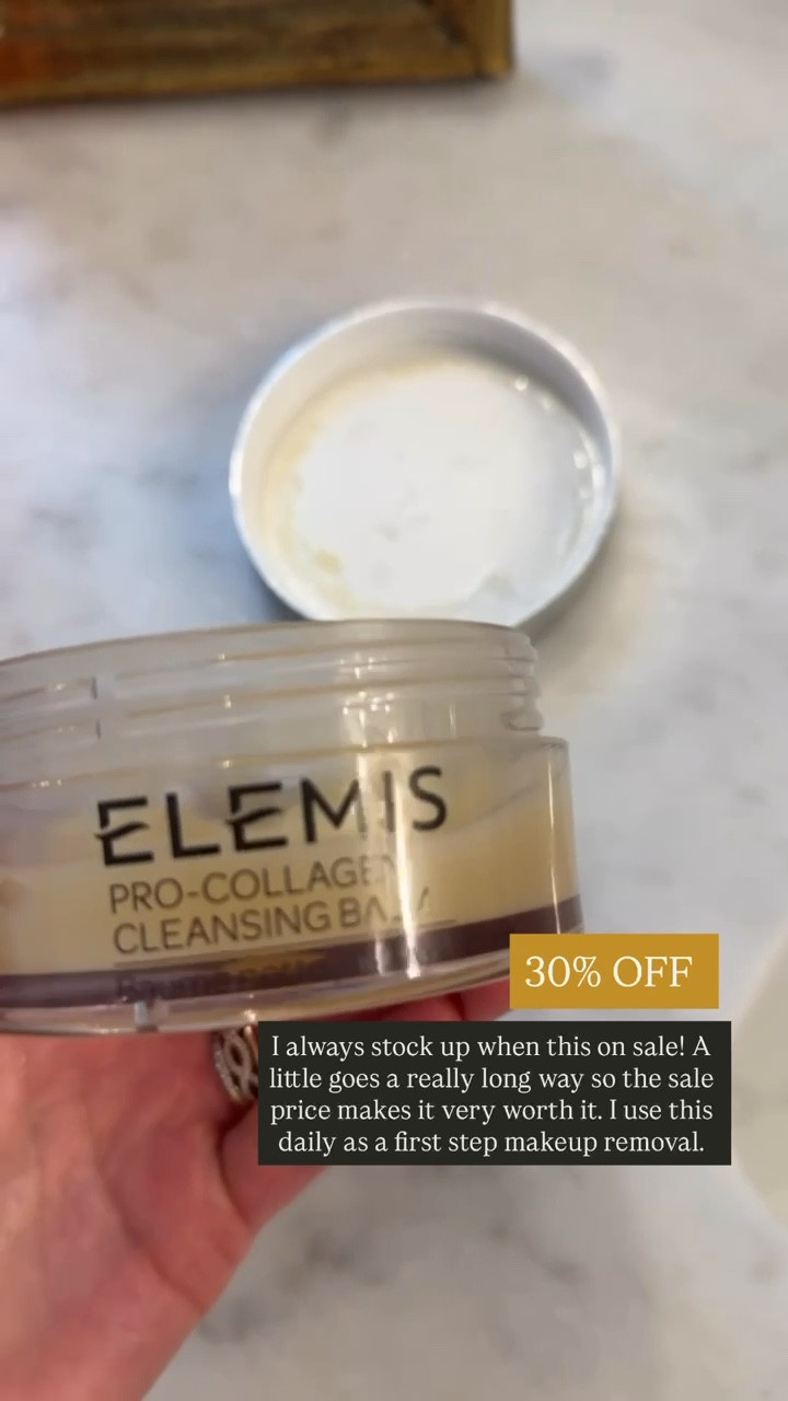 My favorite make up remover! This Elemis cleansing balm is so good! I always get more when it’s on sale!

Loverly Grey, Amazon, make up remover, Elemis, cleansing balm, beauty, Black Friday 

#LTKCyberWeek #LTKSaleAlert