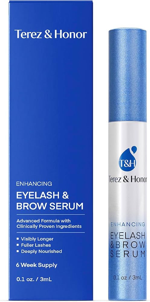 Advanced Eyelash Serum for Thicker, Longer Eyelashes and Eyebrows - Grow Luscious Lashes with Bro... | Amazon (US)