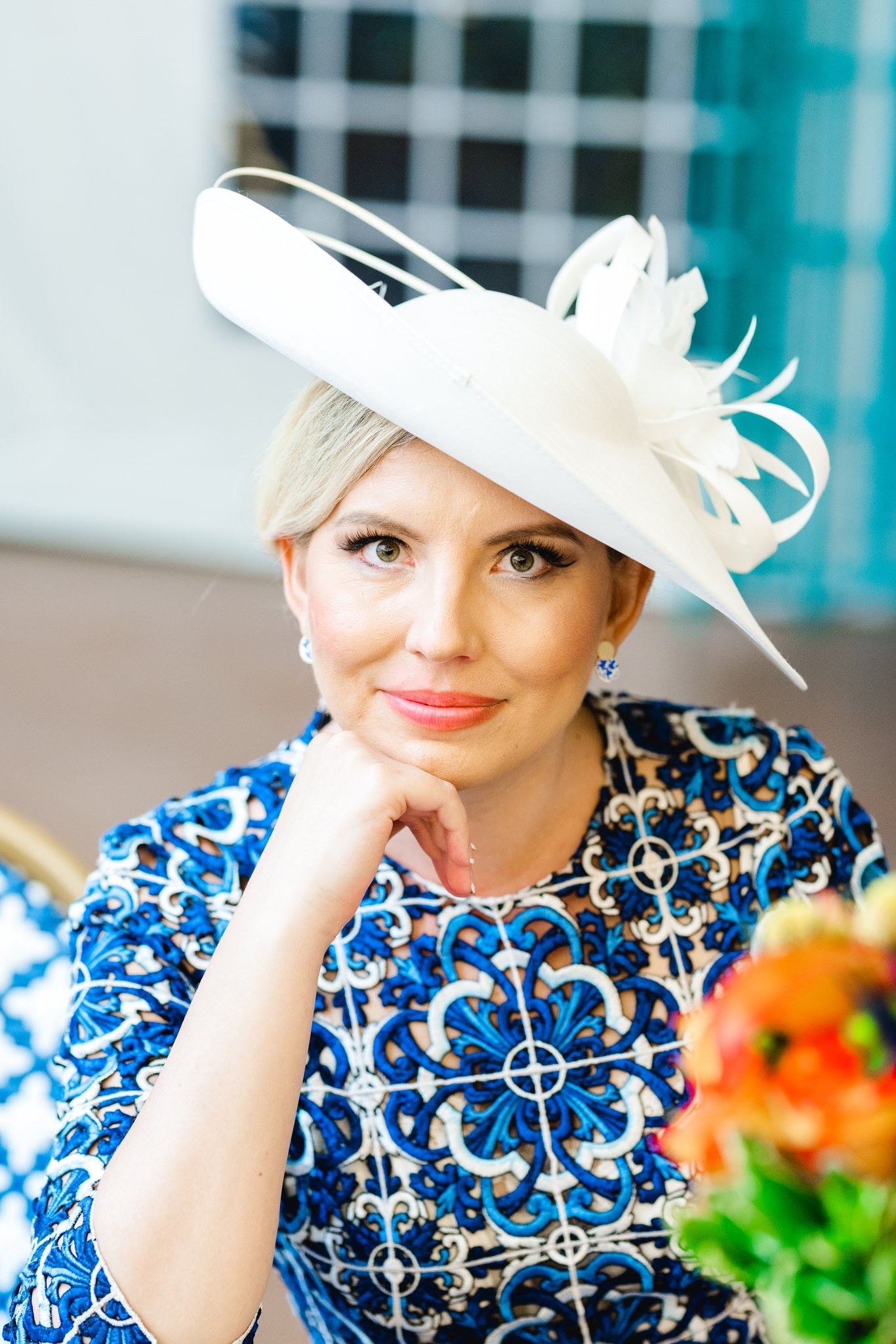 Basically president of the hat club. 

I am a huge fan of large fascinators because they are easy to wear and add such a fun layer of drama to any outfit. 

#LTKstyletip #LTKSeasonal