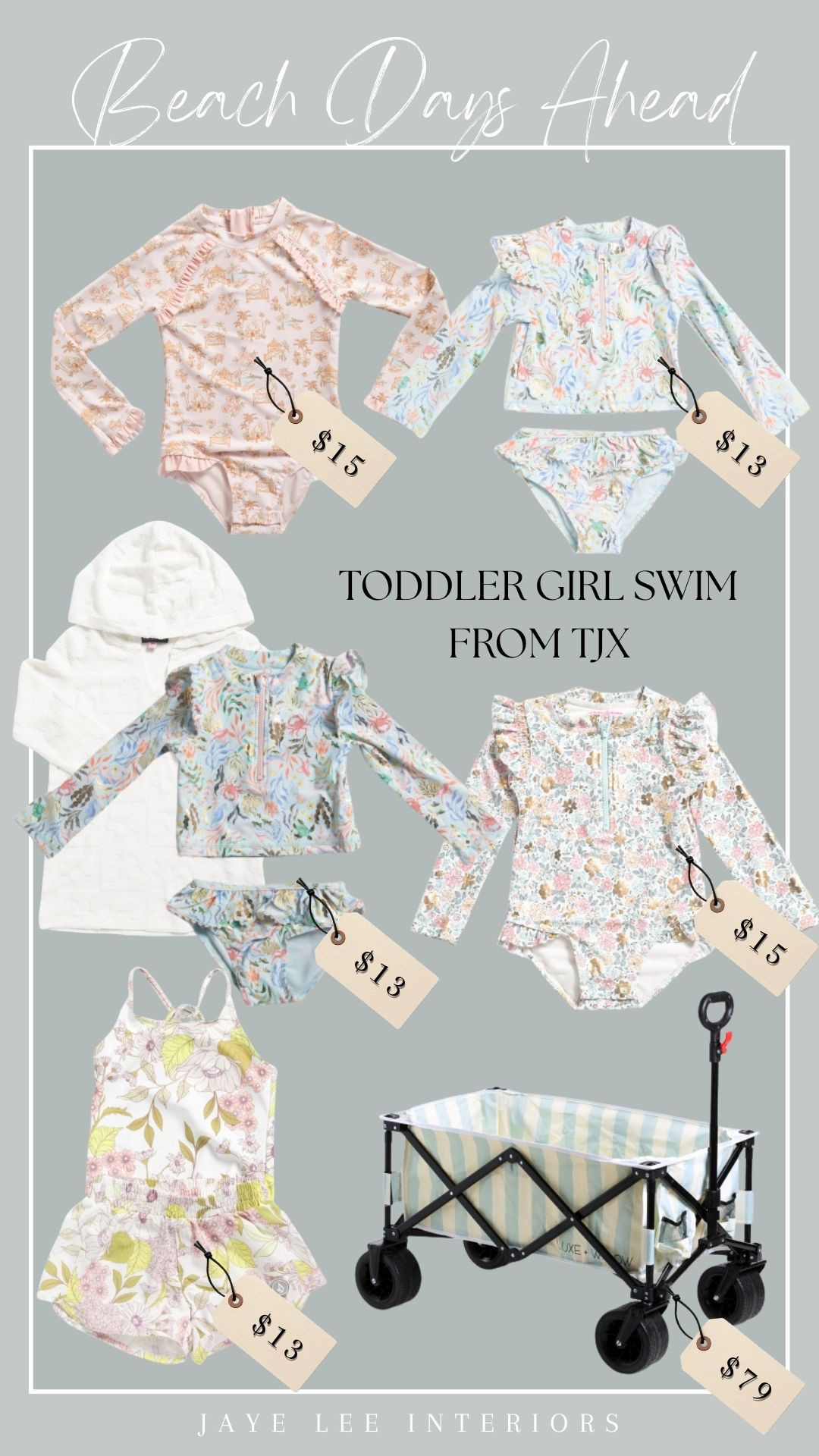 The Cutest Pastel Toddler Girl Swimwear on Sale This Spring...
Marshall's and TJ Maxx have some of the cutest toddler girl fashion for the upcoming seasons. Just a boy mom, over here dreaming of these sweet, soft prints...
#toddlergirlswimsuit #springbreak #vacationswimsuit #kidfashion #toddlerfashion #spring/summer #springbreak #beachwagon #jleeinteriors 

 #LTKSeasonal #LTKSaleAlert #LTKKids