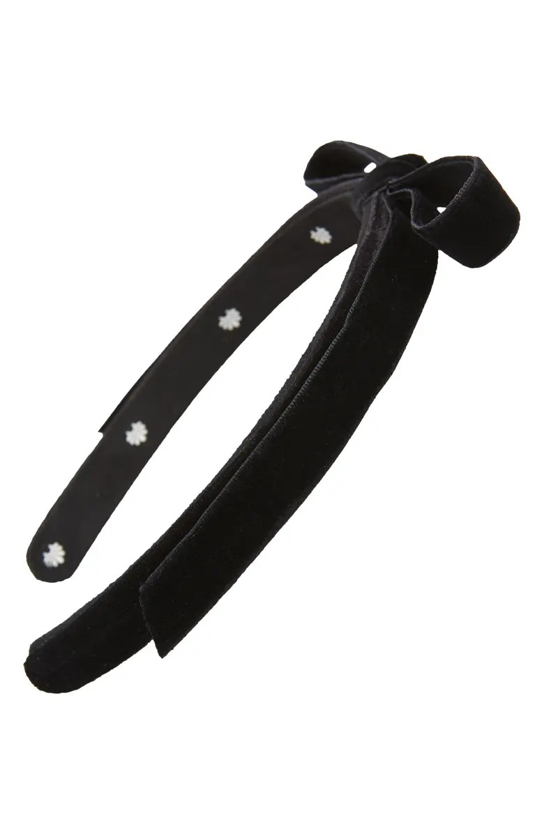 Bardot Ribbon Slim Headband | Nordstrom