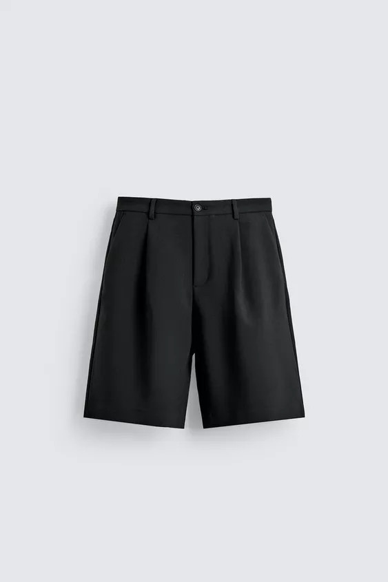 BERMUDA FLUIDE \u00c0 PLIS | Zara FR