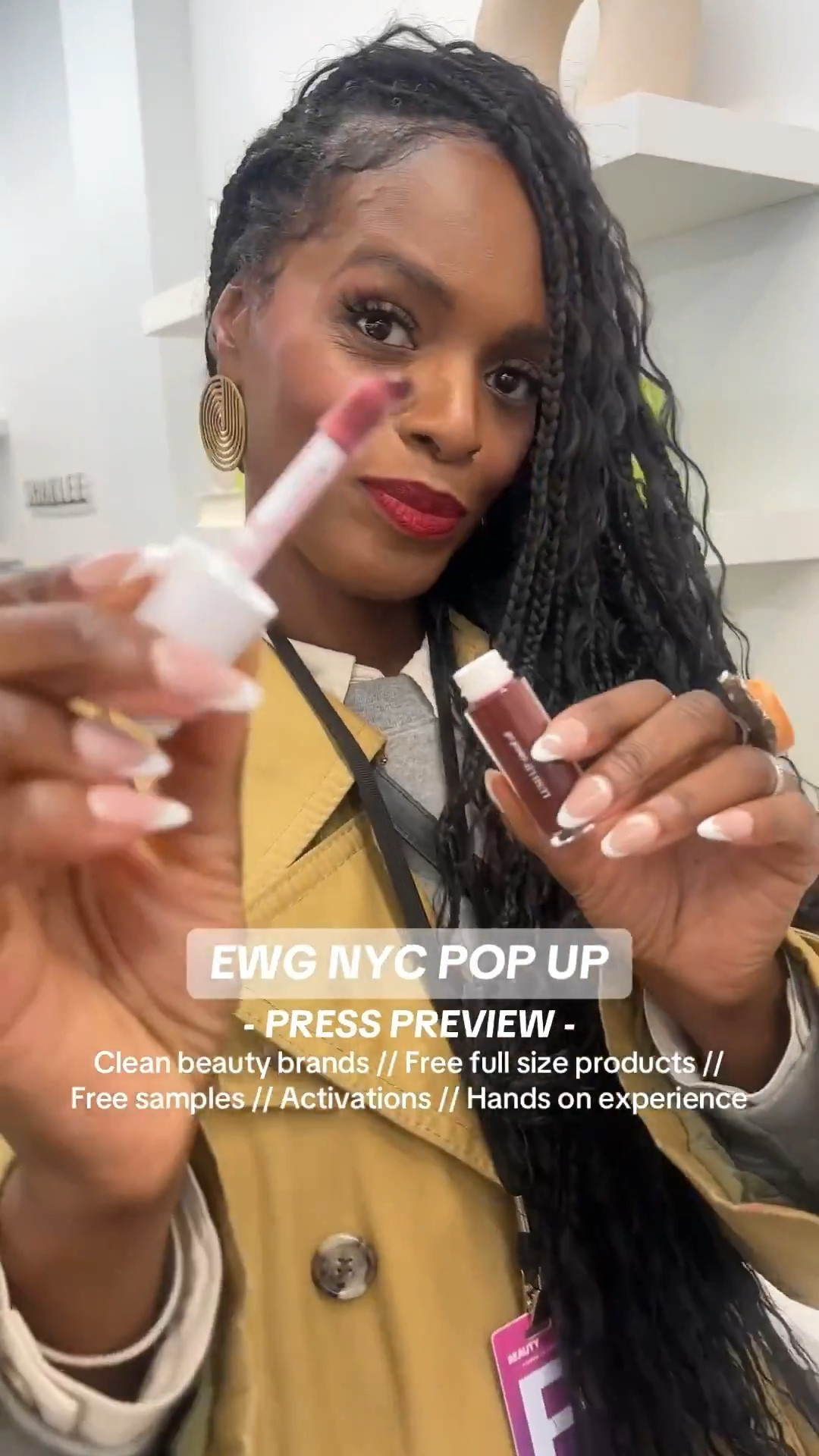 SAVE THIS 🔖 I got to explore so many clean beauty brands, got 2 bags full of free full-size products & samples (stay tuned for the haul & giveaways). 

I tagged some of the products I got here below.👇🏽

Plus, I got color matched by @wellpeople  founder, Shirley (like how?!)! She is so beautiful & sweet! 🫶🏽

A Clean beauty girl paradise, seriously 💚

It was my 2nd year attending and it’s a 10/10! 

🔖SAVE THIS & make sure you attend next year. Did I mention this event is 100% FREE and open to the public? 🤏🏽

Check out EWG Verified to tap in!

#LTKBeauty #LTKselfcare #LTKvlog