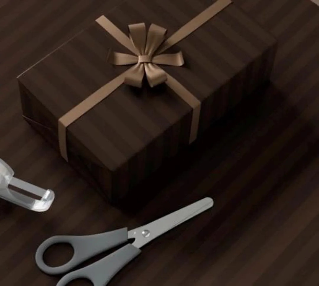 Elegant Brown Striped Gift Wrap Papers, Wrapping Paper, Holiday Wrap, Birthday Gift Wrap, Eco-fri... | Etsy (US)