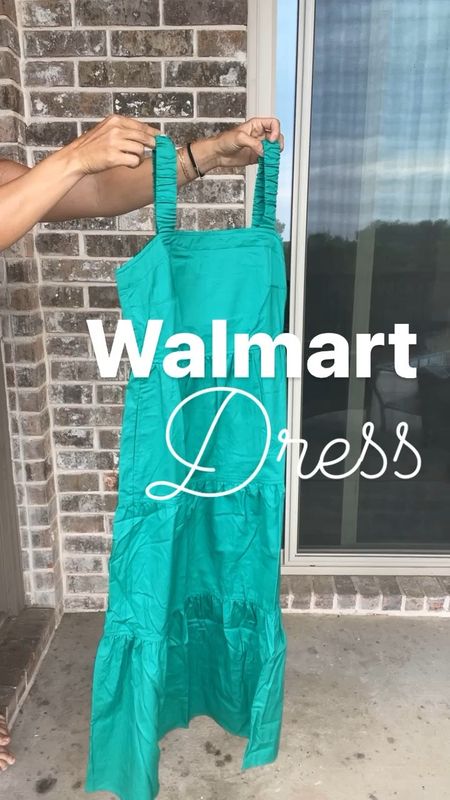 Linked in my stories and bio. The prettiest and most flattering fit on this Walmart dress. I went down to a xsmall and the fit is great 💕
.
#walmart #walmartfinds #walmartfashion #dresses #maxidress #womensdress #summerdress #summerdresses #momstyle

#LTKunder50 #LTKFind #LTKsalealert