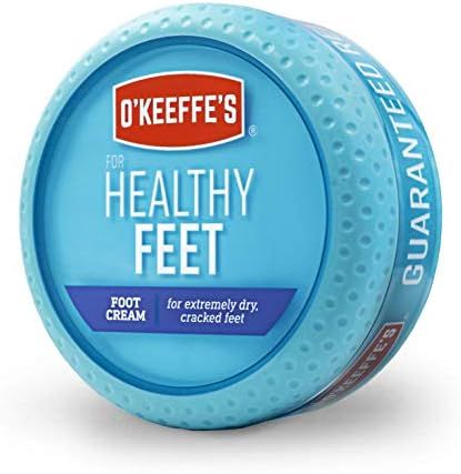 Amazon.com: O'Keeffe's Healthy Feet Foot Cream for Extremely Dry, Cracked Feet, 3.2 Ounce Jar, (P... | Amazon (US)