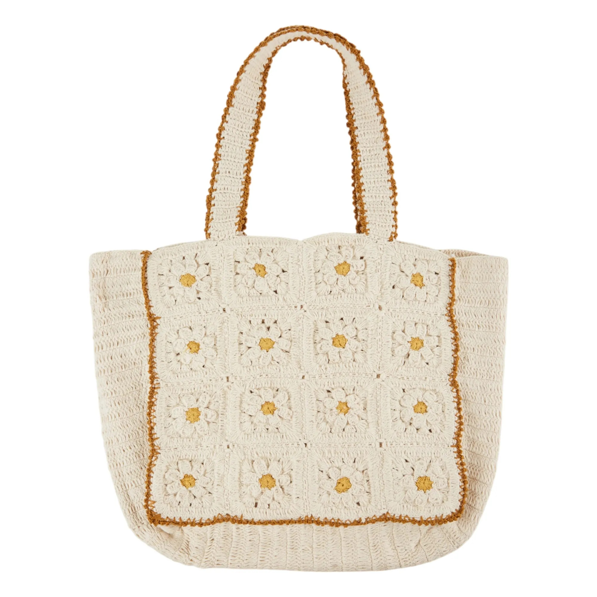 Flower Crochet Bag | Cream | Smallable
