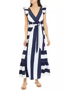 Women's Sleeveless Wrap Maxi Dress | Belk