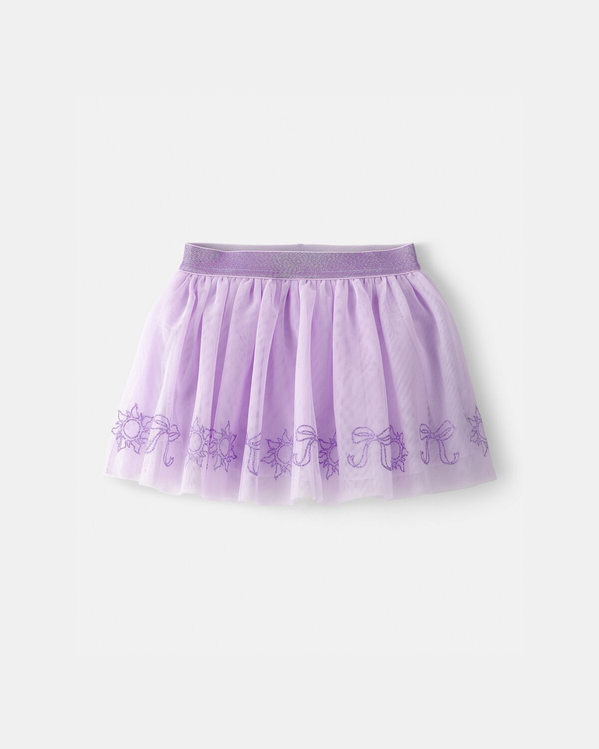 Toddler Girl Disney© Rapunzel Glitter Tulle Skort - Purple | Carter's Inc