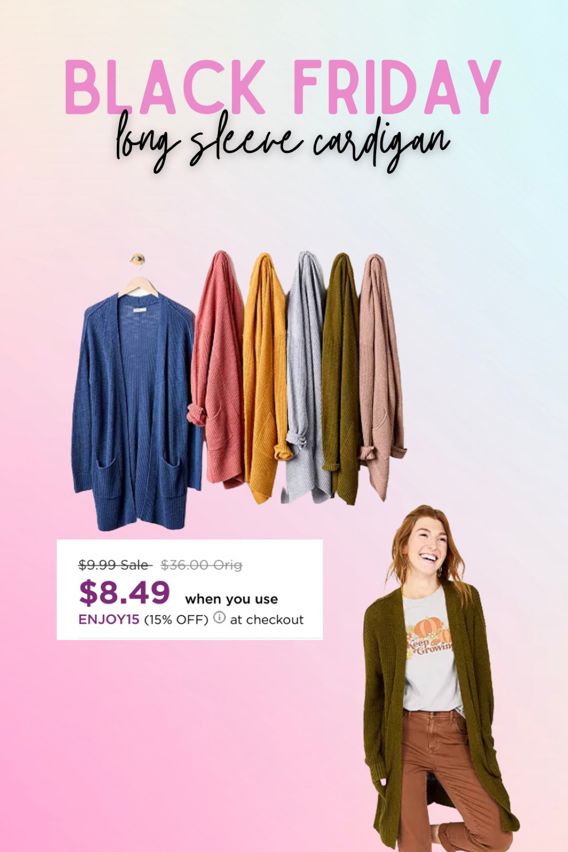 Sale on cardigans! Multiple colors & sizes 
Black Friday sale 🚨

#LTKunder50 #LTKsalealert #LTKSeasonal