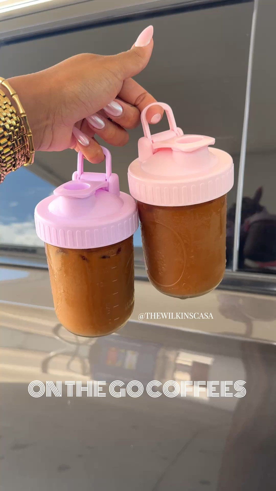 On-the-go coffees just got so much easier ☕✨

I basically meal prepped my favorite at-home coffee for our weekend road trip and it was SUCH a success 🙌🏽 Now this is officially my go-to for busy mornings, school drop-offs, and WFH days when I don’t have time to think—just grab and go.

I used leak-proof mason jar lids from Amazon to make them travel-friendly (no spills = a win 🙌🏽).

If you’re trying to save time & money on coffee runs or just want a simple routine upgrade, this is it. Cute, convenient, and actually realistic for real life 💁🏽‍♀️

Shop my mason jars, coffee lids, and everyday coffee essentials linked here 🤎

on the go coffee, mason jar iced coffee, premade coffee, coffee prep, iced coffee at home, Amazon coffee finds, busy mom hacks, WFH routine, grab and go coffee

#LTKvlog #LTKmorningroutine #LTKdayinmylife