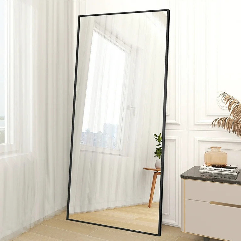 BEAUTYPEAK Wall Mirror Full Length Mirror 71"x31" Rectangle Floor Mirrors for Leaning or Hanging ... | Walmart (US)