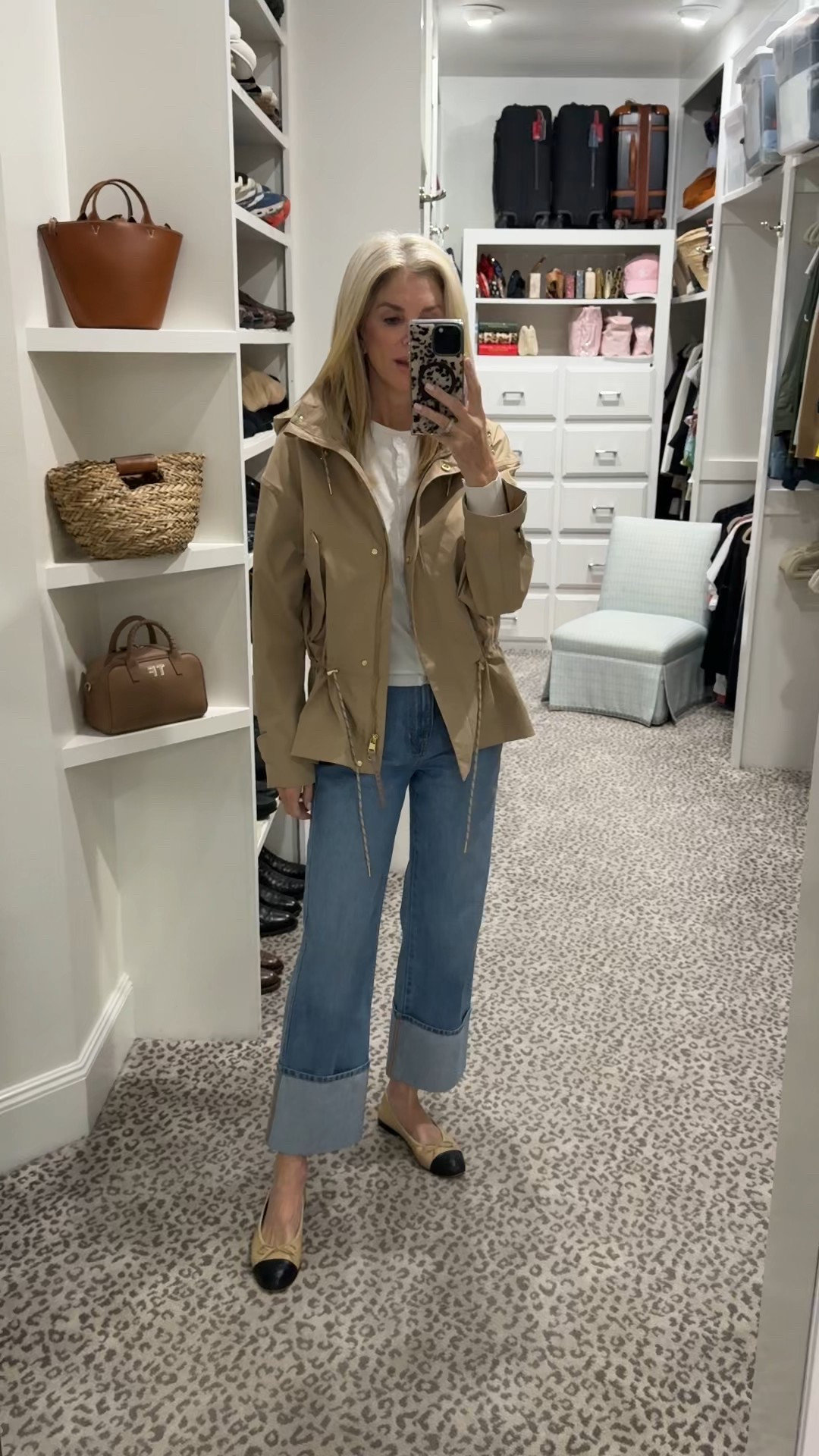 Rainy day solution! This lightweight jacket is so versatile. Wearing size S. 


#LTKStyleTip #LTKWatchNow #LTKOver40