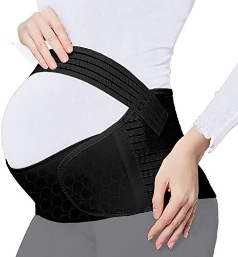 Maternity Belt Pregnancy Back Support Back Brace Lightweight Abdominal Binder Maternity Belly Band f | Amazon (US)