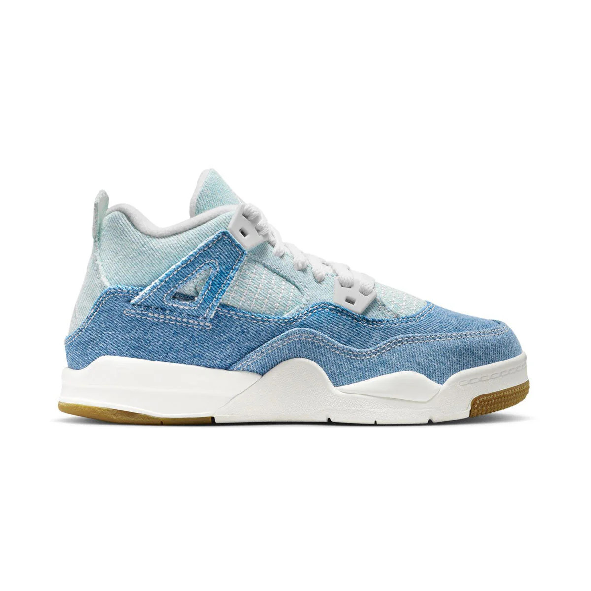 Jordan 4 Retro 'Denim Worn Blue' Little Kids' Shoes | Shop Simon
