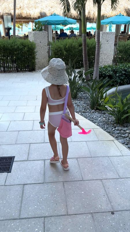 Vacation sun hat, water sandals and shell bags perfect for the beach 

#LTKFamily #LTKTravel #LTKKids
