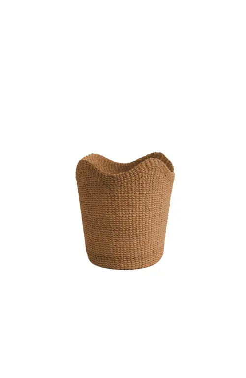LIKHA Scallop Edge Storage Basket in Tan at Nordstrom, Size Small | Nordstrom