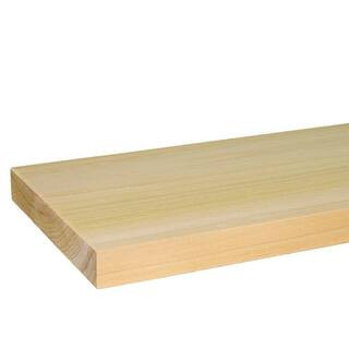 Poplar Board (Common: 1 in. x 6 in. x R/L; Actual: 0.75 in. x 5.5 in. x R/L) | The Home Depot