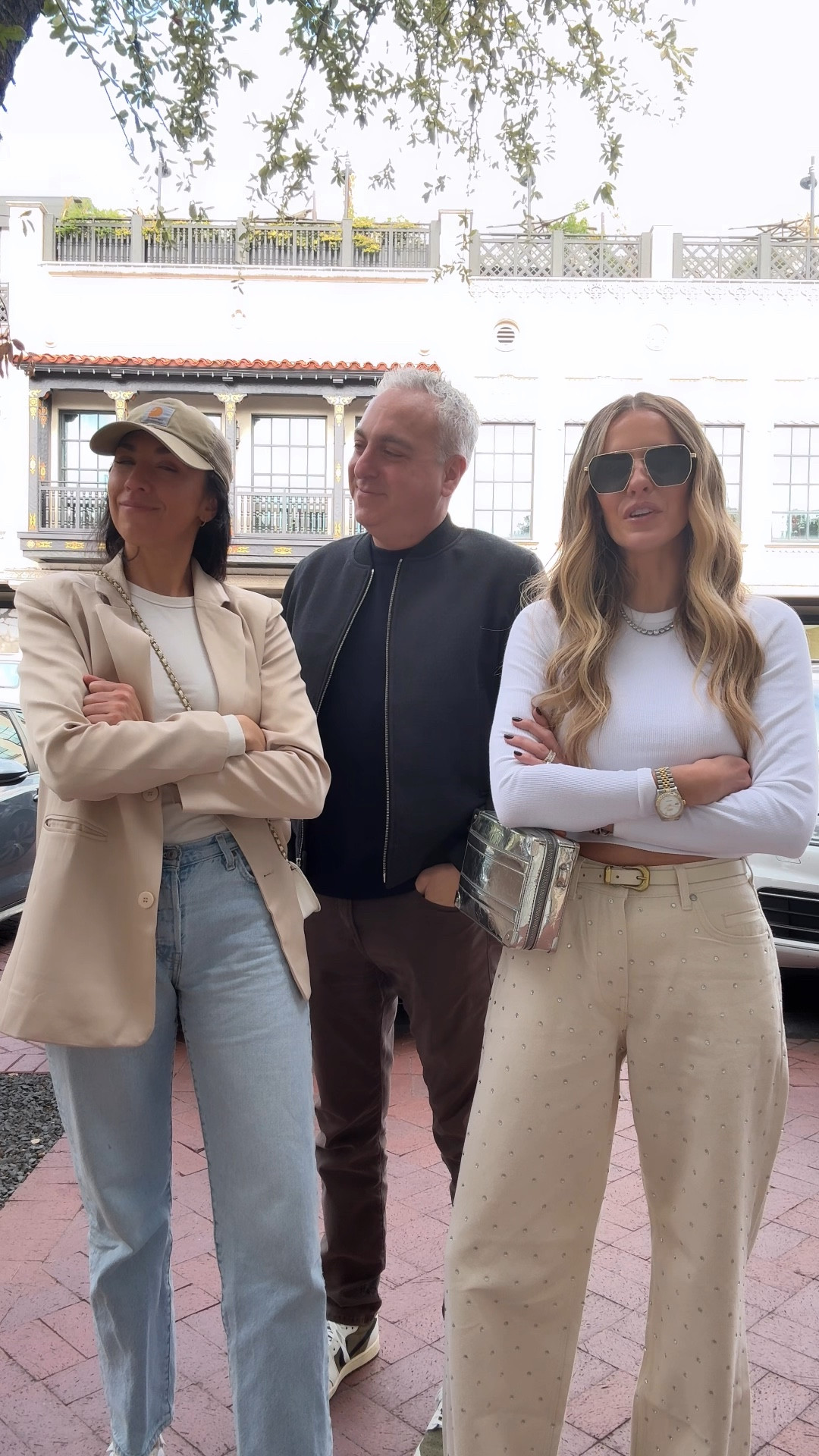 Easiest outfit yesterday for brunch and tailgating! These sparkly jeans have a long inseam so I could wear them with heels but yesterday I cuffed them to wear with flats! Could easily be dressed up for any holiday party! Sizing: jeans/25, long sleeve white tee/small (handbag was sourced via Vivrelle!) 

#LTKStyleTip #LTKFindsUnder100 #LTKWatchNow