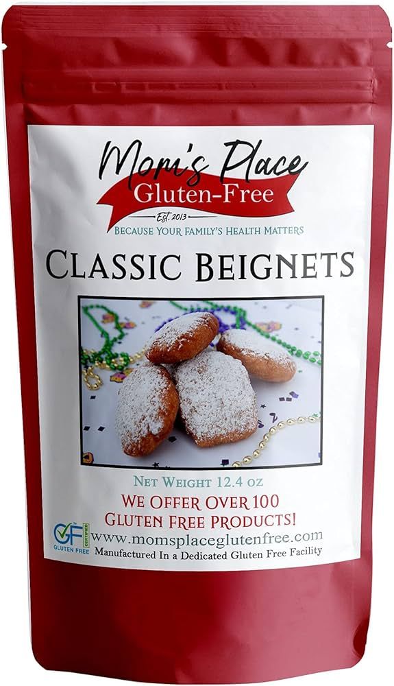 Mom's Place Gluten Free Classic Beignet Mix | Amazon (US)