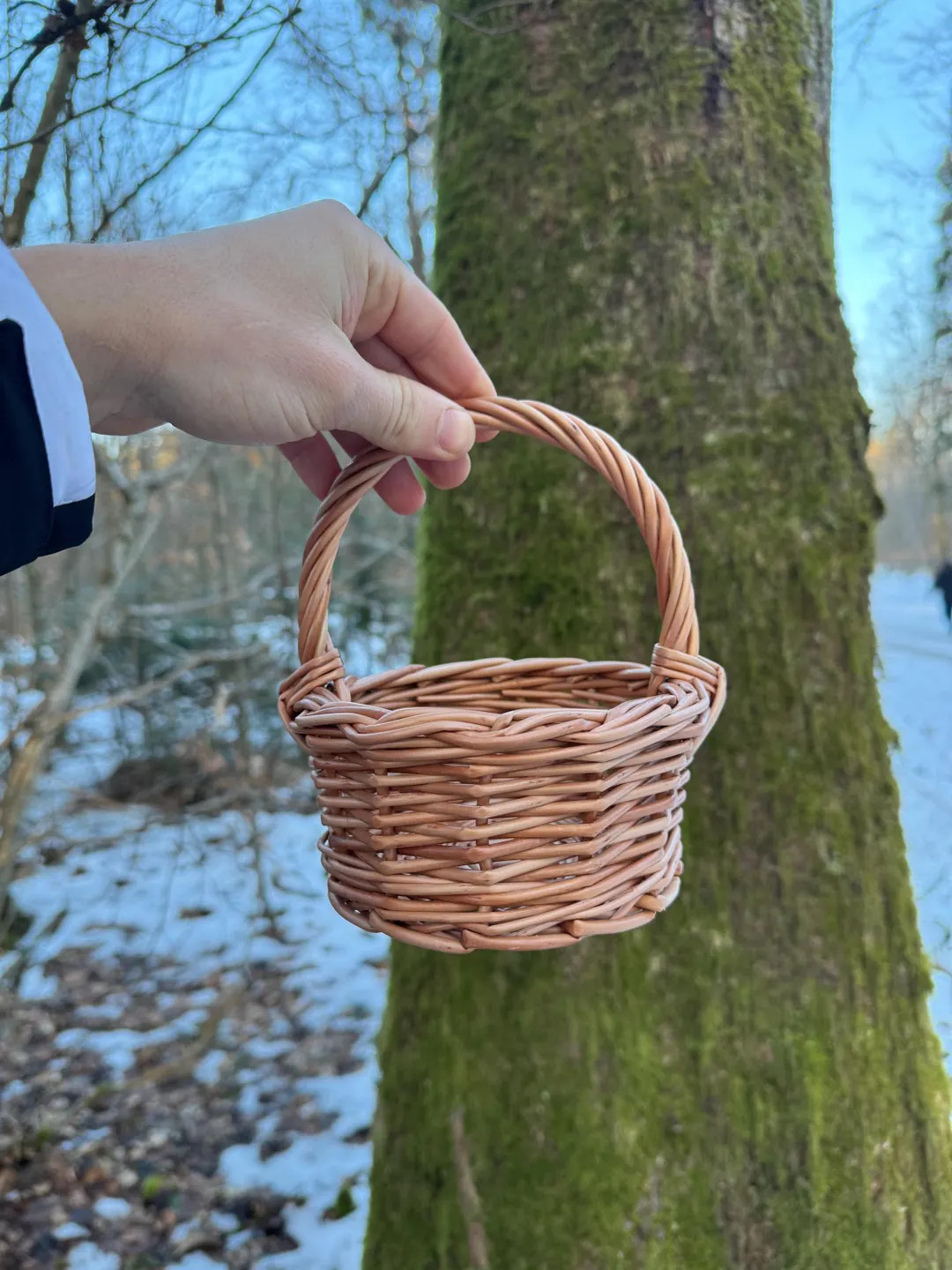Mini Handwoven Willow Basket – Small Wicker Basket for Kids, Easter & Flower Girl, Rustic Home ... | Etsy (US)