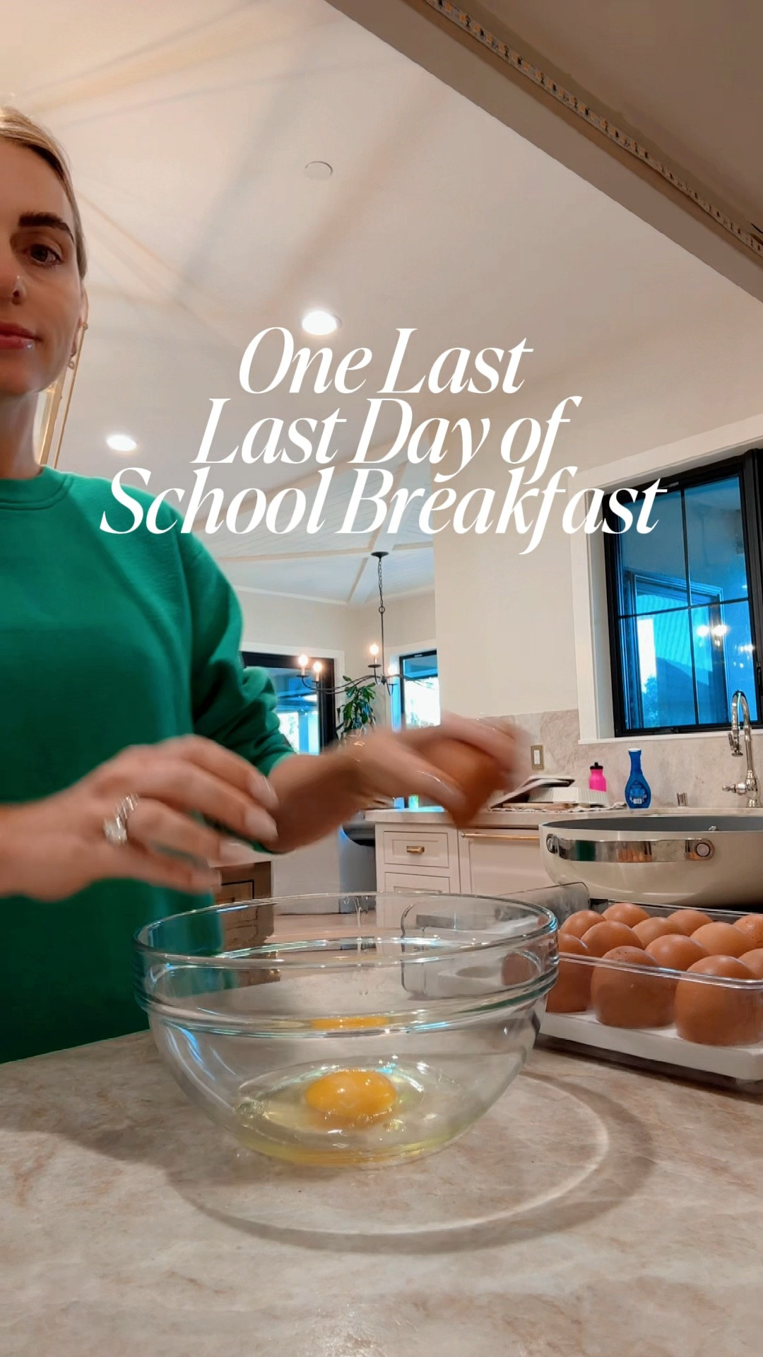 The final 'last day of school' breakfast. 🥺🎓 soak in these bittersweet high school memories.

#MomLife #GraduationDay #FamilyTraditions #GrowingUpTooFast #BoyMom