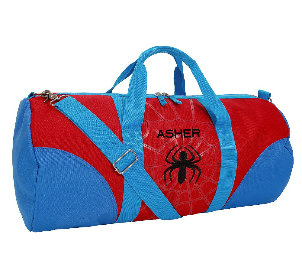 Mackenzie Marvel's Spider-Man Critter Glow-in-the-Dark Duffle | Pottery Barn Kids