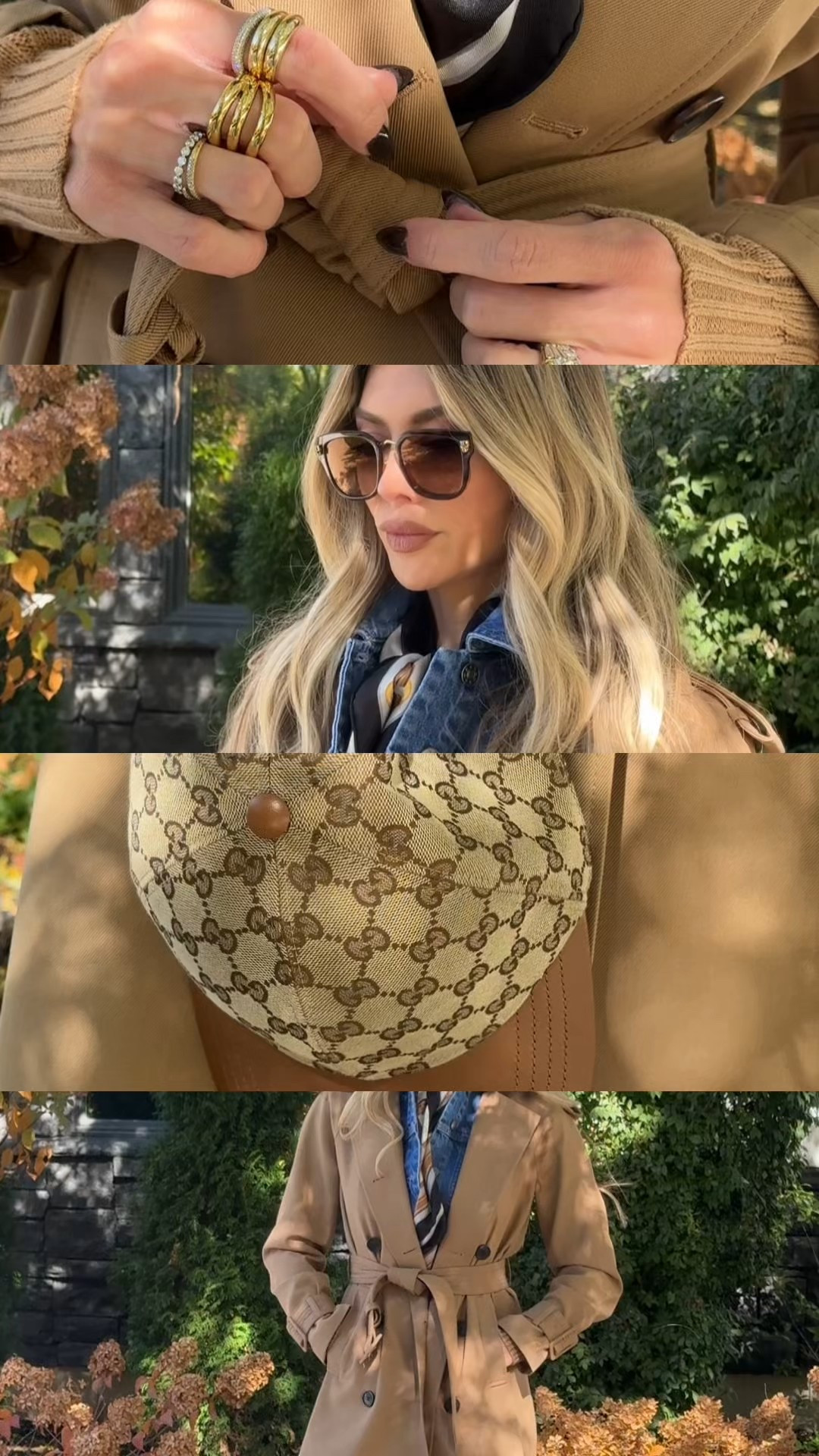 I’m definitely a more is more kinda girl when it comes to fashion & design. More layers, more accessories, more stacked rings 🤣 who can relate?? My hat and silk scarf are Gucci, my trench coat and denim dickie are Veronica Beard, my cashmere cable knit v neck sweater and front pocket jeans are Polo Ralph Lauren, my suede booties are Saint Laurent, and my earrings are Jenny Bird  

#LTKootd #LTKGiftGuide #LTKdayinmylife