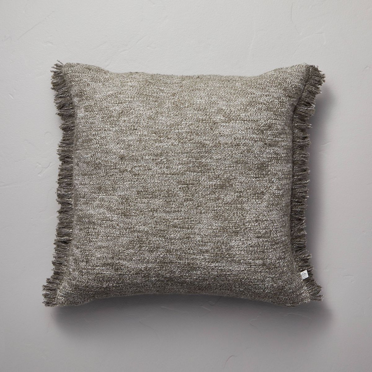 Cozy Solid with Fringe Throw Pillow - Hearth & Hand™ with Magnolia | Target