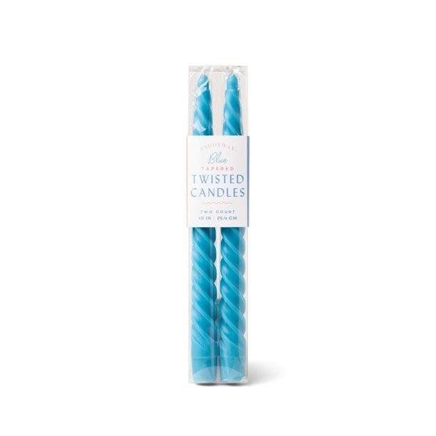 Twisted Taper Candle Set | Cyan - Walmart.com | Walmart (US)