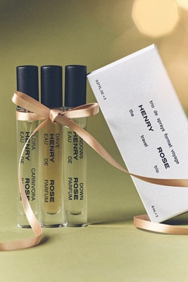 Henry Rose x Anthropologie Eau De Parfum Travel Trio | Anthropologie (US)