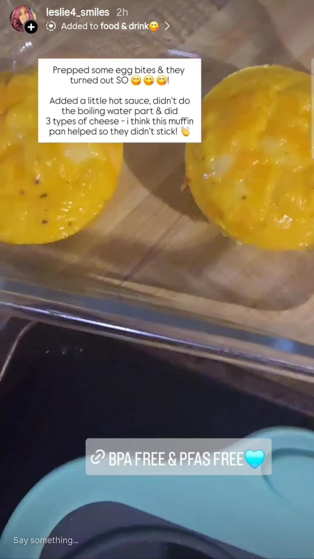 🩵 from my stories - bpa free & pfas free muffin pan bake-ware (no chemical coating) under $21 that I use for my egg bites. Of ALL the times I make these, THIS muffin pan is definitely the easiest way to make them imho --- (because I dont do the sous vide steam bath part.)  Use the ingredients you like & prefer for your body/digestion & health, I like a full fat organic cottage cheese, some organic salsa, pasteurized raw cheeses, you get it 😋 .So good! #eggs #snacks #meal prep #warm foods are really really good for women over40 over50 #helps with our cycles, hormones, blood sugar levels, cortisol, nervous system regulation, all that good adrenal/thyroid stuff we want to be working with us & not against ourselves #Helping our bodies help us #perimenopause #organic #i REALLY REALLY dont like  synthetic ingredients, synthetic materials, toxins etc that just mess with our endrocrine system, etc. #meals home family mom wife life #always trying to stay up on all the data and research & case studies #always learning and growing #stronger better so we can age as best we can with what we have & what we know #food #eggs protein choline brain liver health omega 3s vitamins lutein brain function immune health • ♡♡♡ • i prefer & buy organic eggs pasture raised #non toxic cooking family #easy quick meal prep snacks brunch breakfast 

#LTKdayinmylife #LTKmomlife #LTKHome