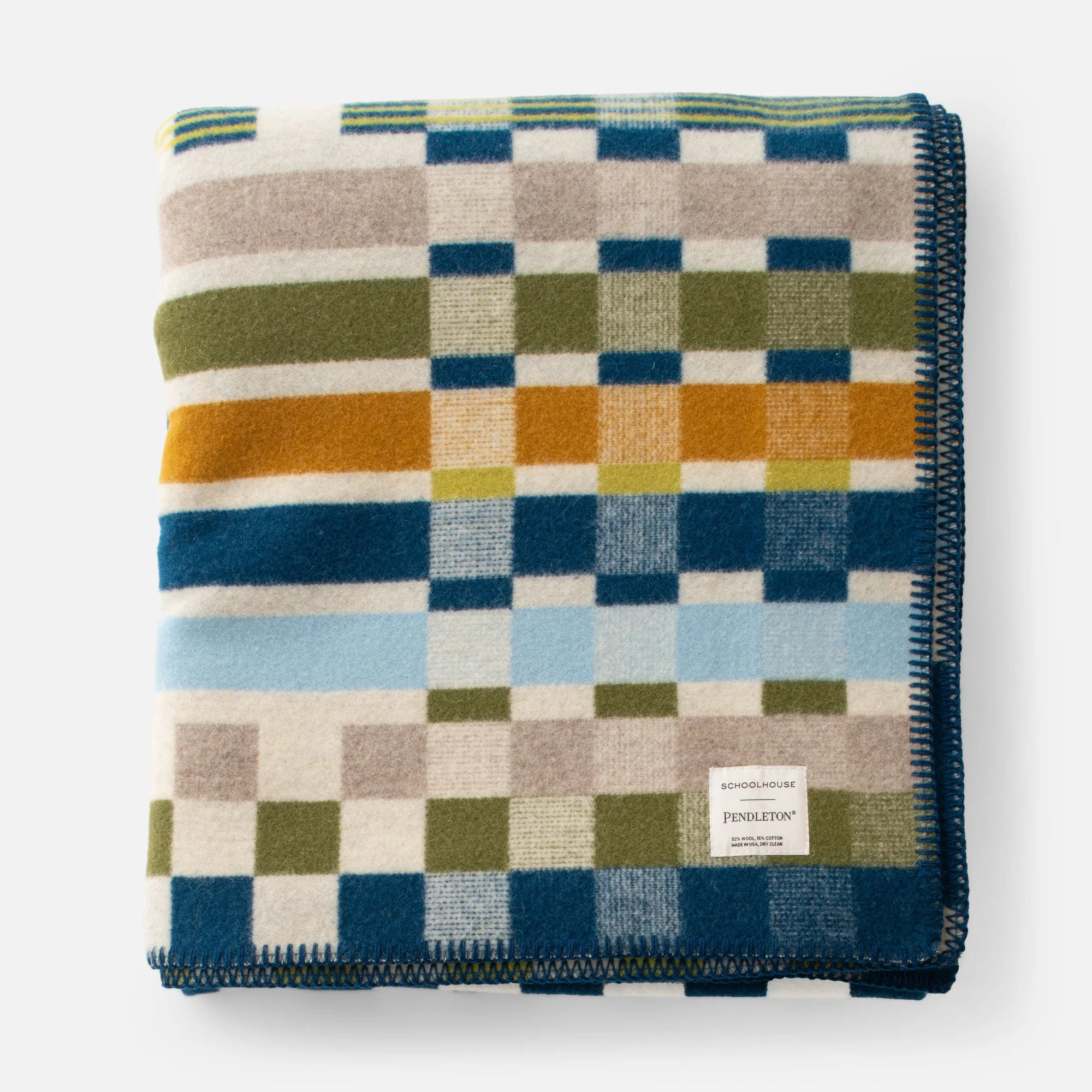 Schoolhouse x Pendleton® Canebrake Wool Blanket | Schoolhouse